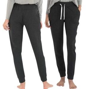 Free Fly Women’s Bamboo Fleece Joggers | Charcoal Gray Casual athleisure | XS